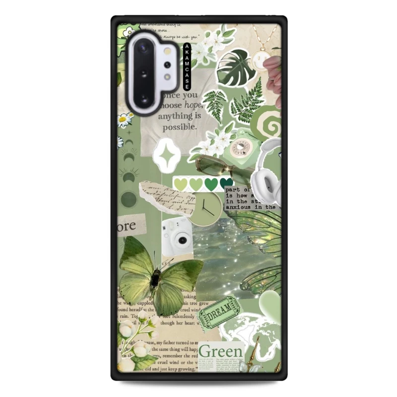 کاور آکام مدل AMC-WSGN10P-GREEN-12 مناسب برای گوشی موبایل سامسونگ Galaxy Note 10 Plus