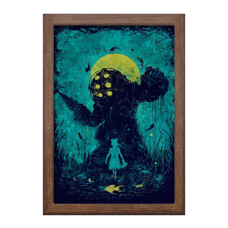 تابلو خندالو طرح بازی بایوشاک (Bioshock) کد 31347