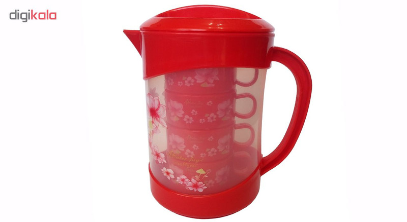 ست پارچ و لیوان 5 پارچه کد 111