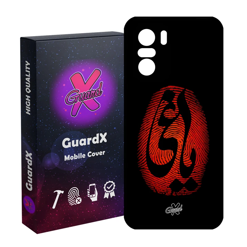 کاور گارد ایکس طرح یاغی مدل Glass10447 مناسب برای گوشی موبایل شیائومی Poco F3/MI 11X/MI 11X Pro/Redmi K40/K40 Pro