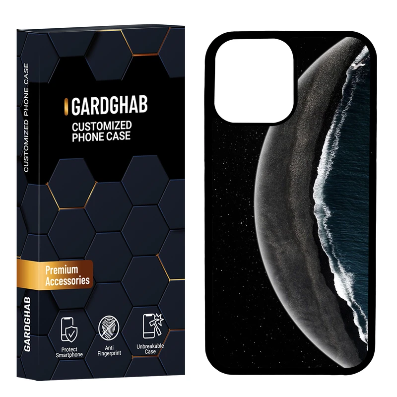 کاور گارد قاب مدل پشت گلس منظره و طبیعت مناسب برای گوشی موبایل اپل iPhone 13 Pro Max