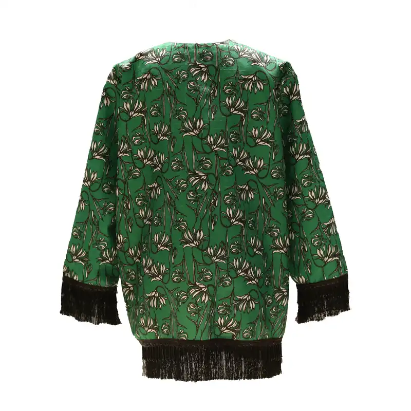 مانتو کتی زنانه مدل مهمانی ژاکارد ارغوان کد 106