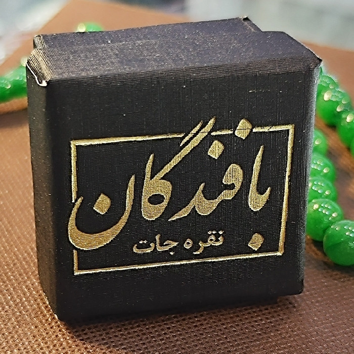 گردنبند مردانه نقره جات بافندگان مدل کبریتی کد 258