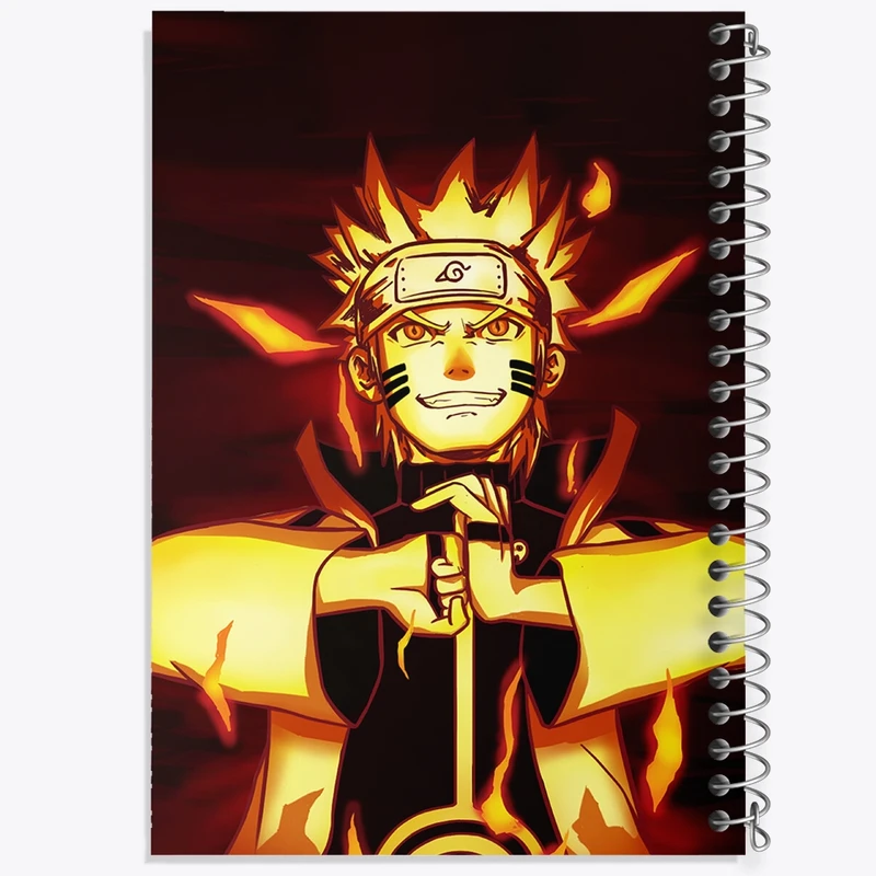 دفتر لیست خرید 50 برگ خندالو طرح انیمه ناروتو (Naruto) کد F2223