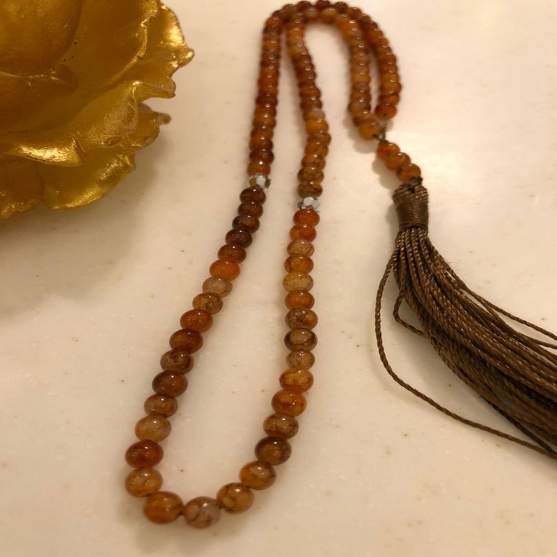 تسبیح پوست ماری مدل p4-9