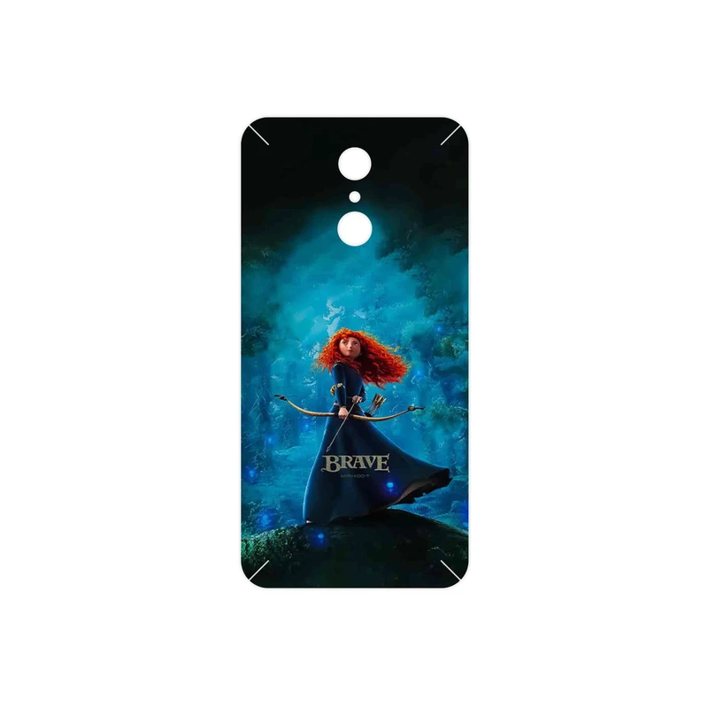 برچسب پوششی ماهوت مدل Brave مناسب برای گوشی موبایل ال جی Q7