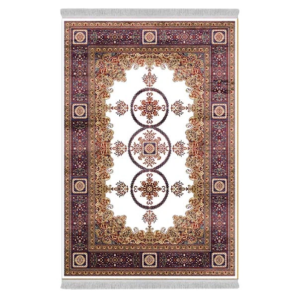 فرش پارچه‌ای دفه مدل فرشینه طرح مدرن  کد 8126