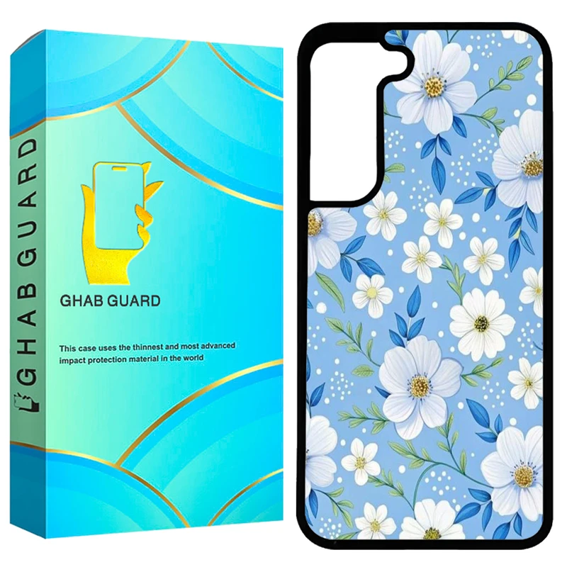 کاور قاب گارد طرح گل گلی مدل GCHPA21F مناسب برای گوشی موبایل سامسونگ Galaxy S21 FE 5G