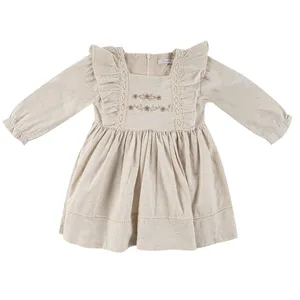 پیراهن آستین بلند یقه گرد دخترانه فیورلا مدل  ساناز 25518