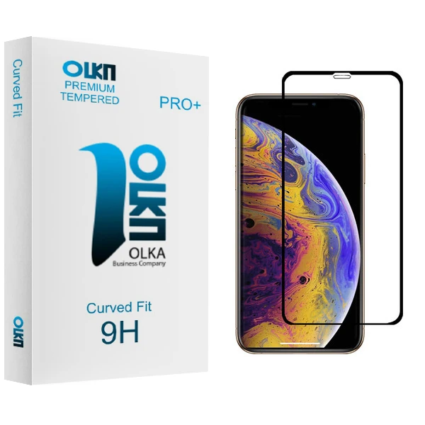 محافظ صفحه نمایش الکا مدل Premium glass مناسب برای گوشی موبایل اپل iPhone XS Max