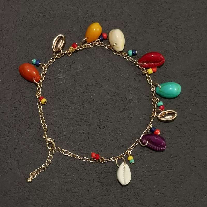 پابند زنانه مدل صدف کد fd529