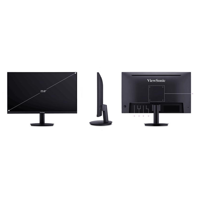 مانیتور گیمینگ 24 اینچ ویوسونیک مدل VX2425-HD-PRO با وضوح Full HD، پنل VA و نرخ به‌روزرسانی 200 هرتز