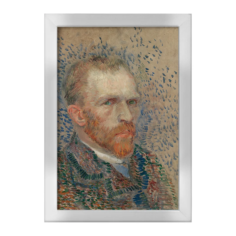 تابلو خندالو طرح سلف پرتره ونسان ونگوگ (Van Gogh) کد 36830