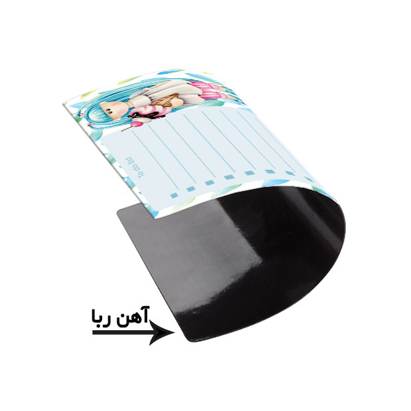 تقویم دیواری سال 1403 لاژید مدل آهن ربایی طرح عروسکی بسته 2 عددی