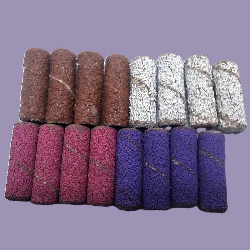 سر سمباده سوهان  ناخن مدل روسی بسته 16 عددی