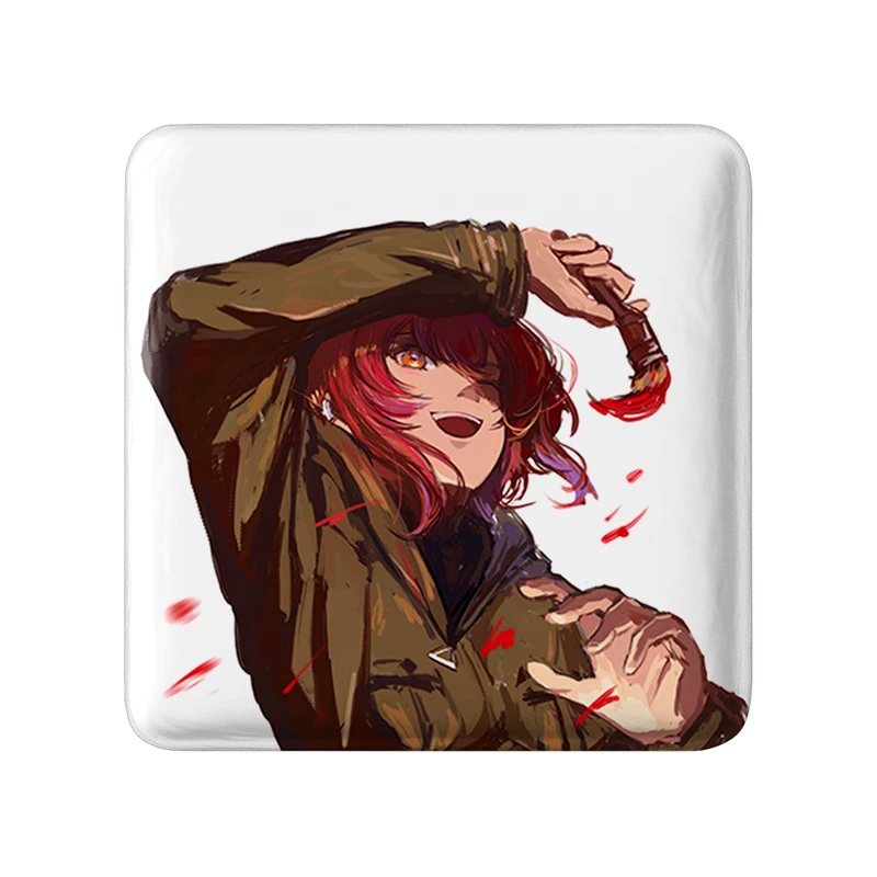 پیکسل خندالو طرح کورنا انیمه 86 مدل مربعی کد 33800