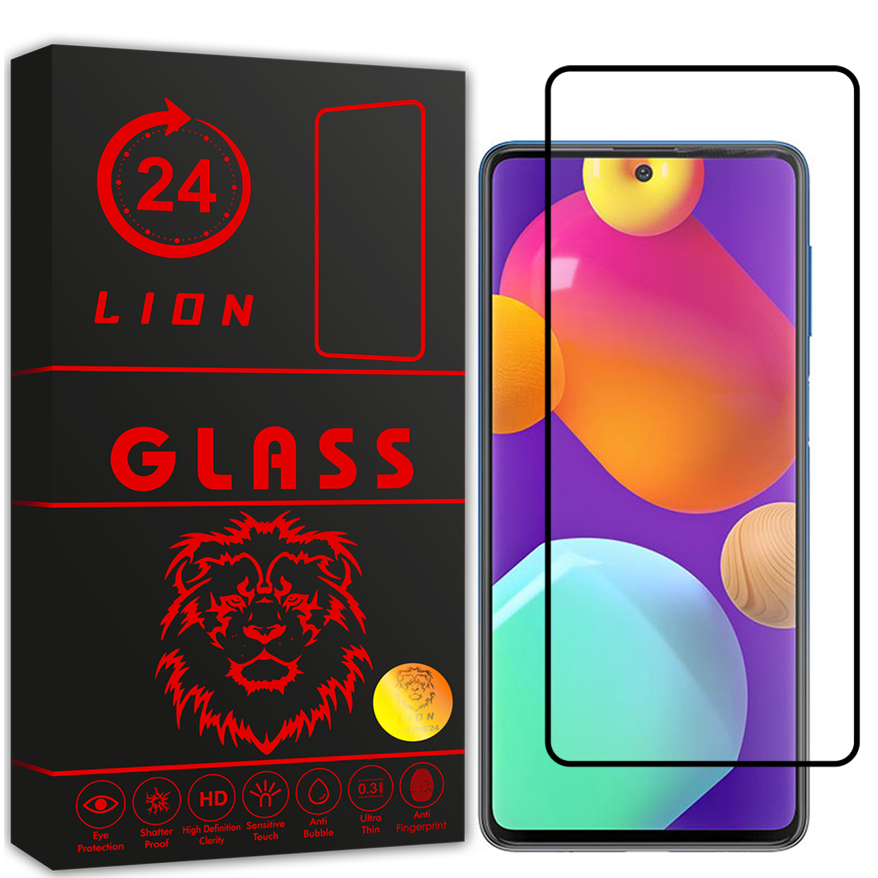 محافظ صفحه نمایش لاین مدل RT007 مناسب برای گوشی موبایل سامسونگ Galaxy M62 4G