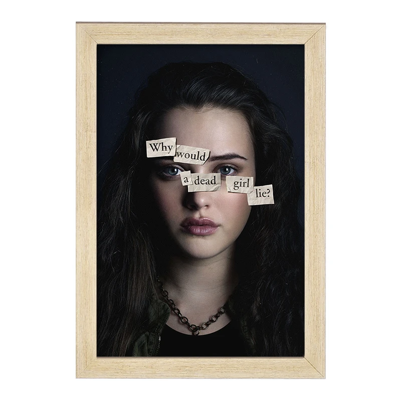 تابلو خندالو مدل هانا بیکر 13دلیل برای اینکه Reasons Why13 کد 20333