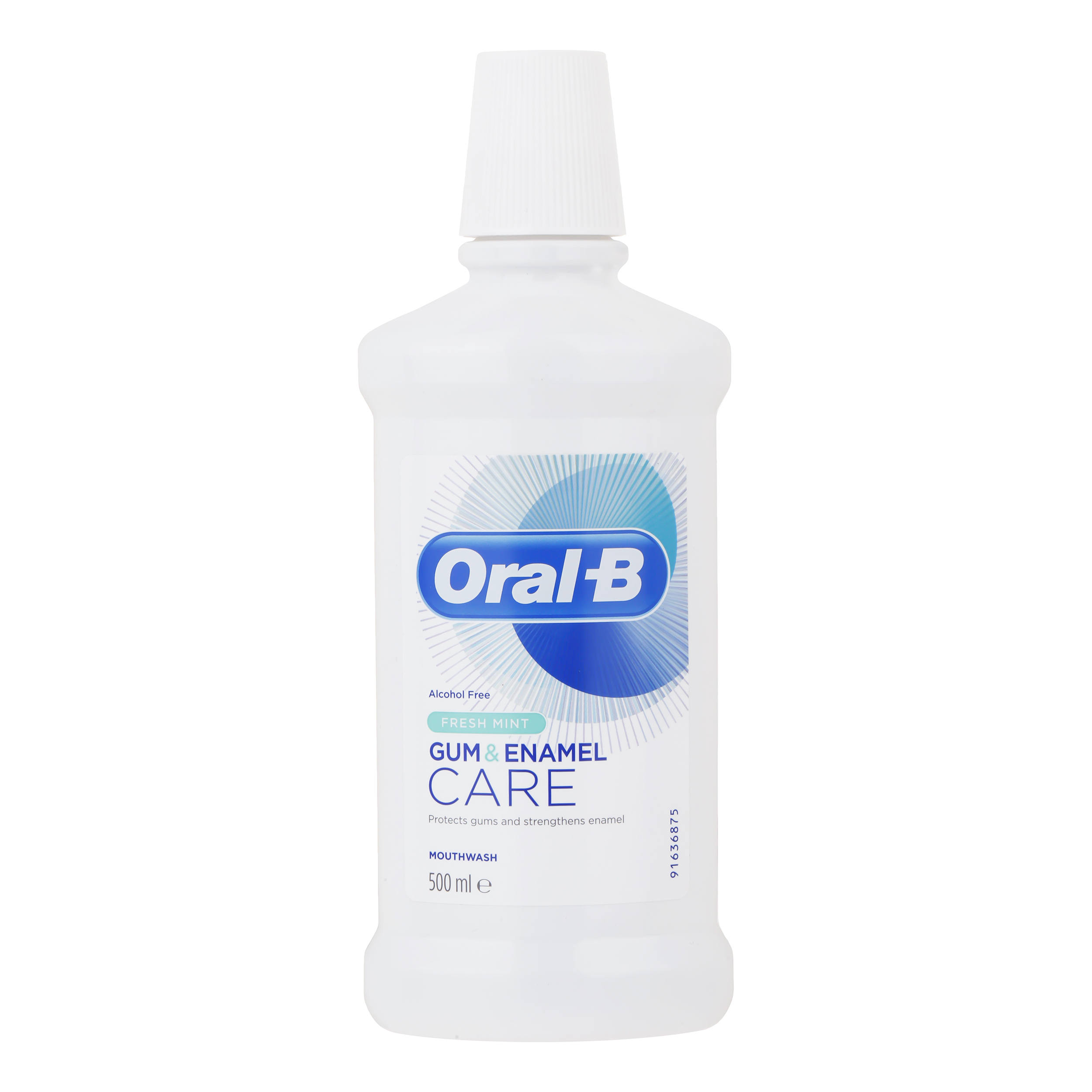 دهان شویه اورال بی مدل Gum & Enamel Care حجم 500 میلی لیتر