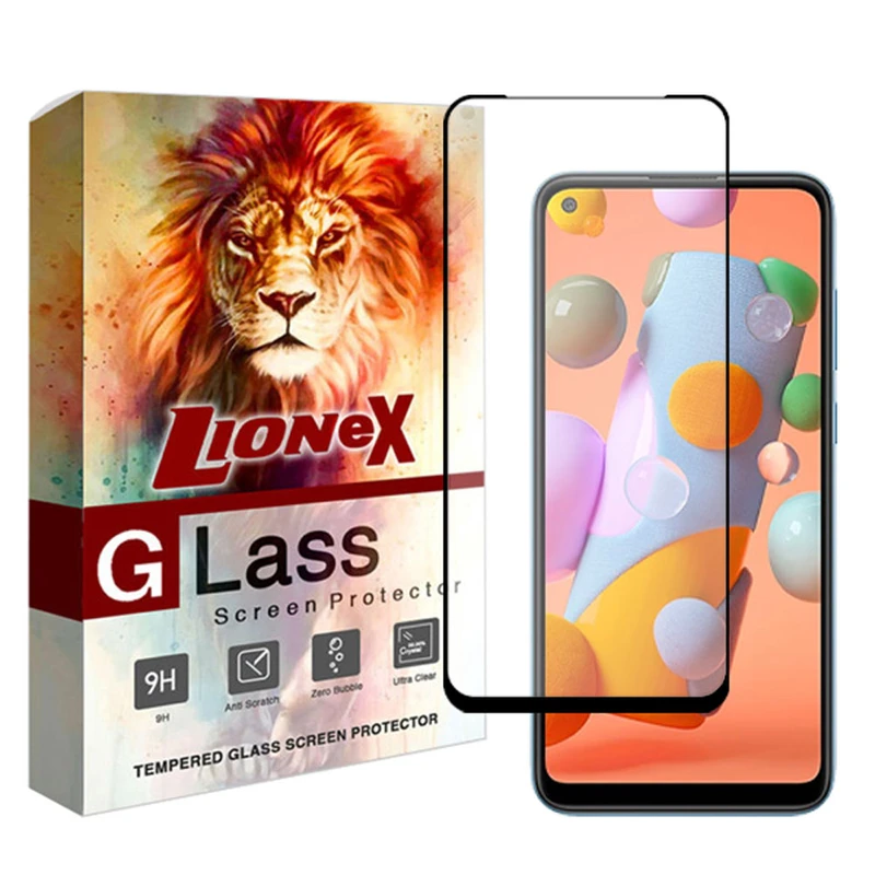 محافظ صفحه نمایش سرامیکی مات لایونکس مدل MCERAMLION مناسب برای گوشی موبایل سامسونگ Galaxy A11 / M11