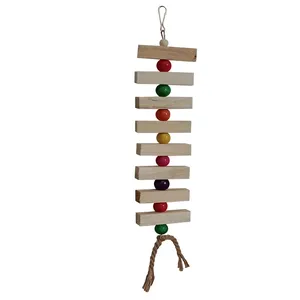 اسباب بازی پرندگان مدل آویز قفس بدون رنگ