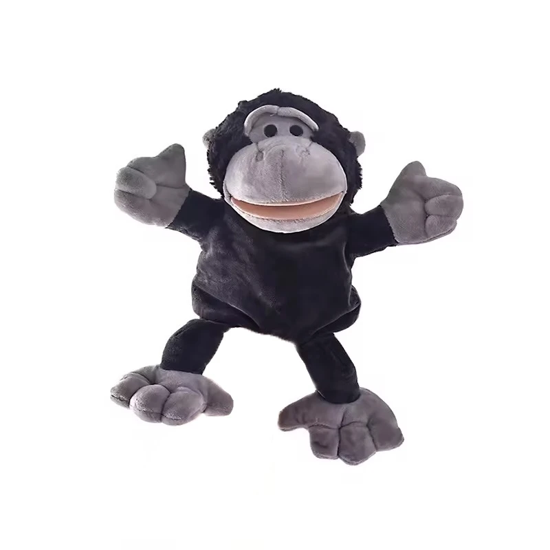 عروسک نیکی مدل میمون گوریل NICI Gorilla Hand Puppet ارتفاع 30 سانتی‌متر
