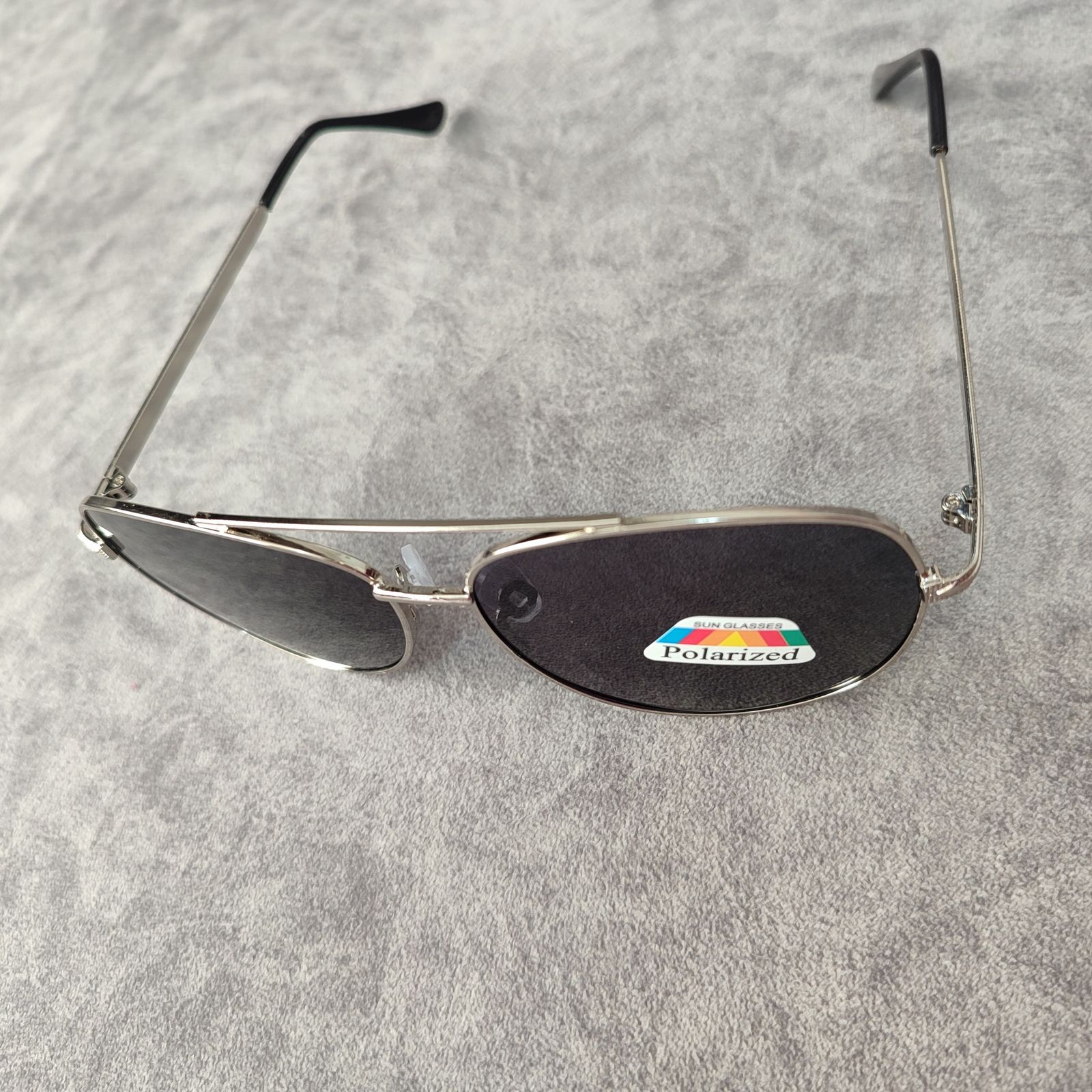 عینک آفتابی مدل خلبانی پلاریزه کد 0161 UV400  -  - 3