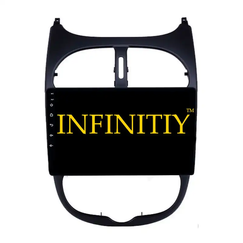 پخش کننده تصویری خودرو اینفینیتی مدل -A104 مناسب برای پژو 206