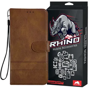 کیف کلاسوری راینو مدل R-REX مناسب برای گوشی موبایل سامسونگ Galaxy Note 20 Ultra به همراه بند آویز