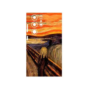 MAHOOT The Scream of Munch Cover Sticker for Samsung Galaxy S23 Ultra