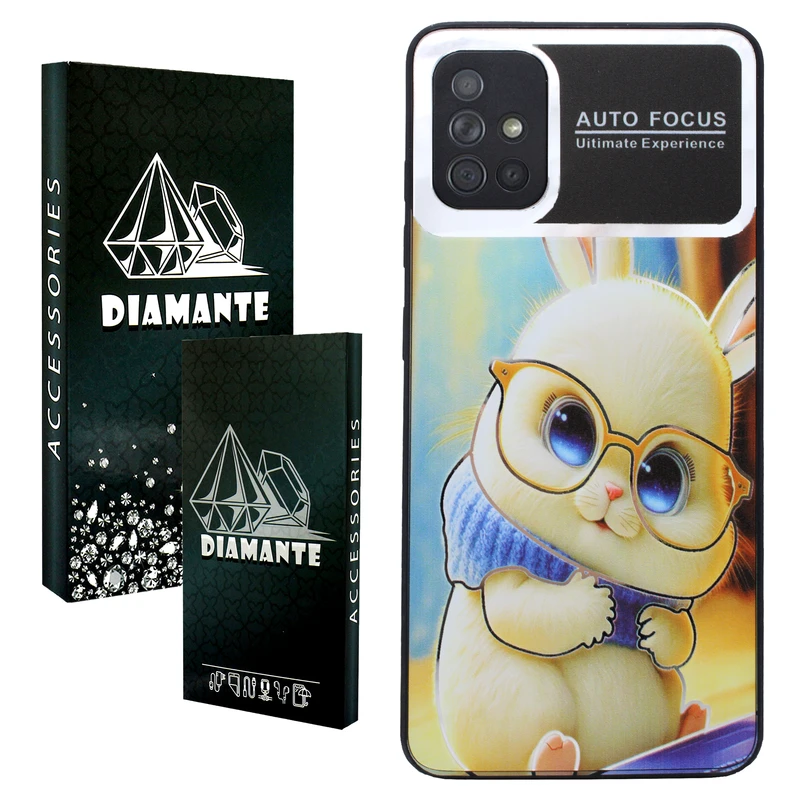 کاور دیامانته مدل Rabbit Bk مناسب برای گوشی موبایل سامسونگ Galaxy A51