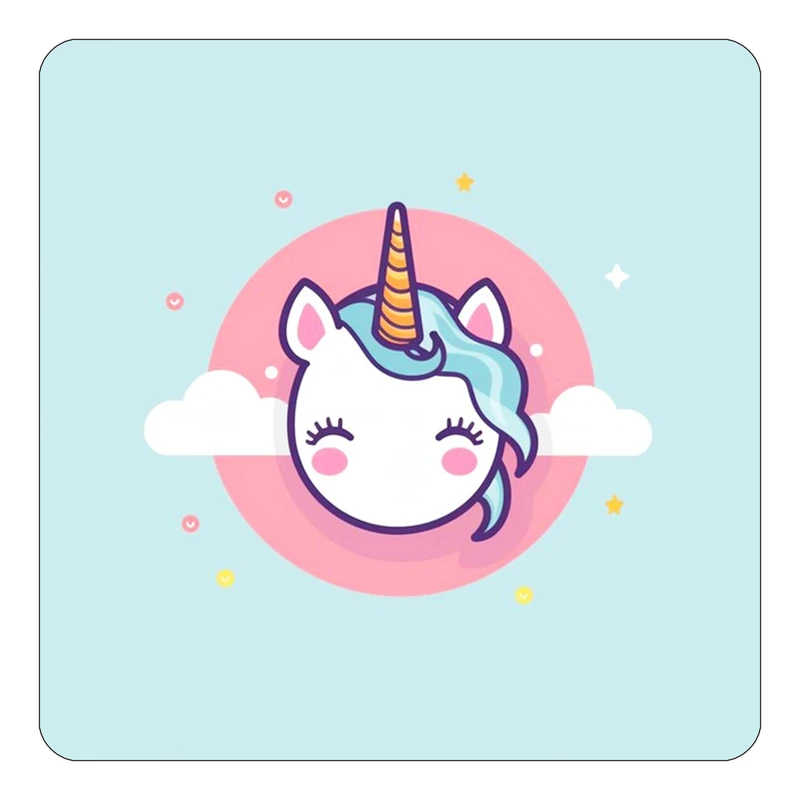 مگنت کاکتی طرح اسب تک شاخ و یونیکورن مدل mp32308