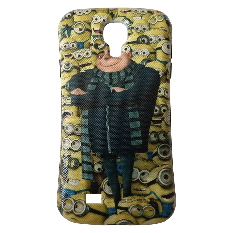 کاور مدل G-S4 ضد ضربه طرح مینیون ها مناسب برای گوشی موبایل سامسونگ  Galaxy S4/I9300