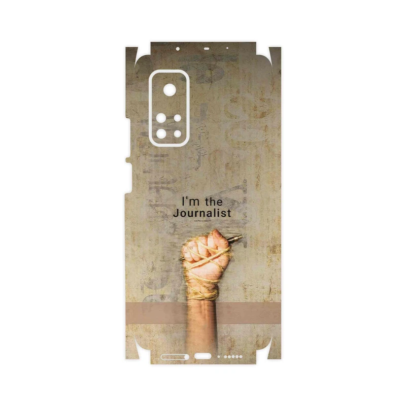 برچسب پوششی ماهوت مدل Journalist-FullSkin مناسب برای گوشی موبایل شیائومی Mi 10T 5G