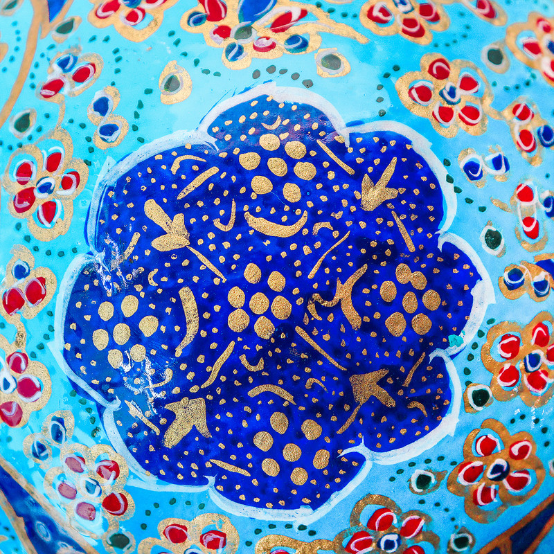 تخم شترمرغ  تزیینی مدل مگنت دار طرح یا أباعبدالله الحسین (ع) کد 2015