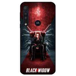 Megafone Black Widow 5423 Cover For Motorola Moto One Macro / G8 Play
