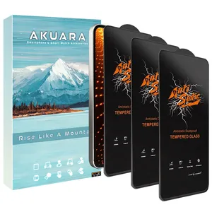 Akuara Antistatic AKU Screen Protector For Xiaomi Redmi Note 13 5G / Note 13 Pro 4G / Note 13R Pro / Poco F5 / M6 pro 4G / X6 Neo 5G three in pack