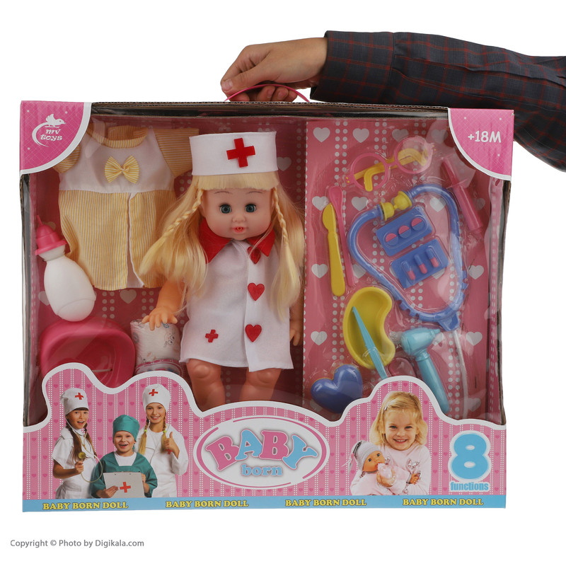 خرید عروسک بیبی پزشک