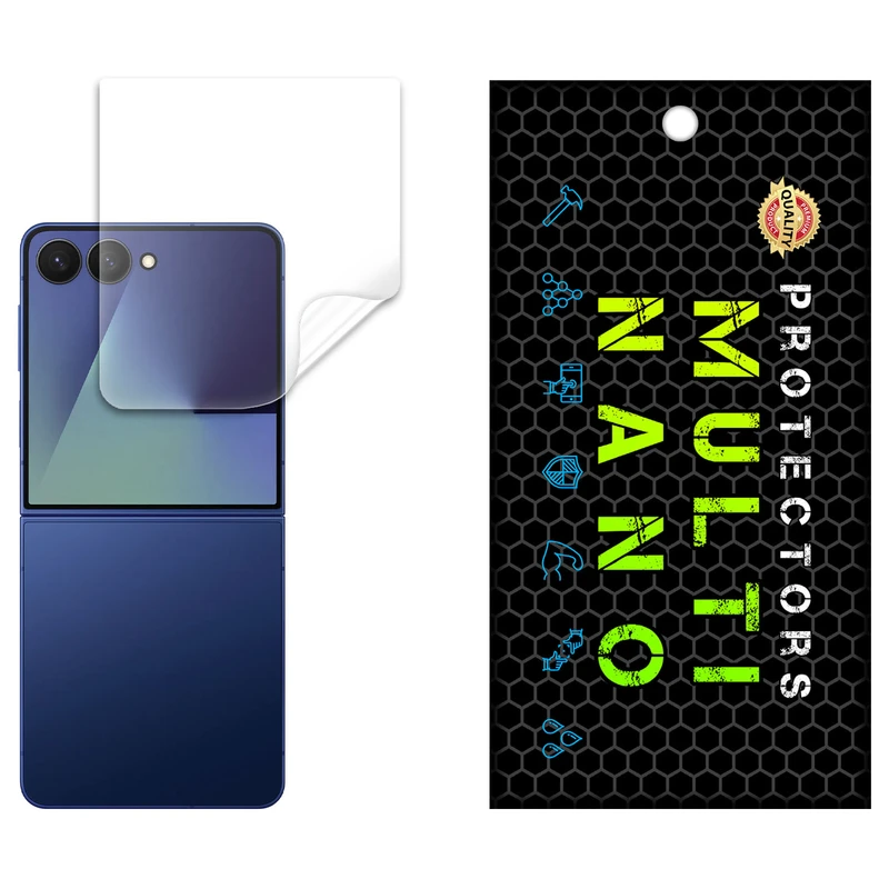 محافظ پشت مات نانو هیدروژل مولتی نانو مدل X-F1B مناسب برای گوشی موبایل سامسونگ Galaxy Z Flip 7