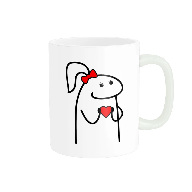 ماگ پادآفرین مدل بامزه و خنگول طرح جذاب و کیوت کد p8962