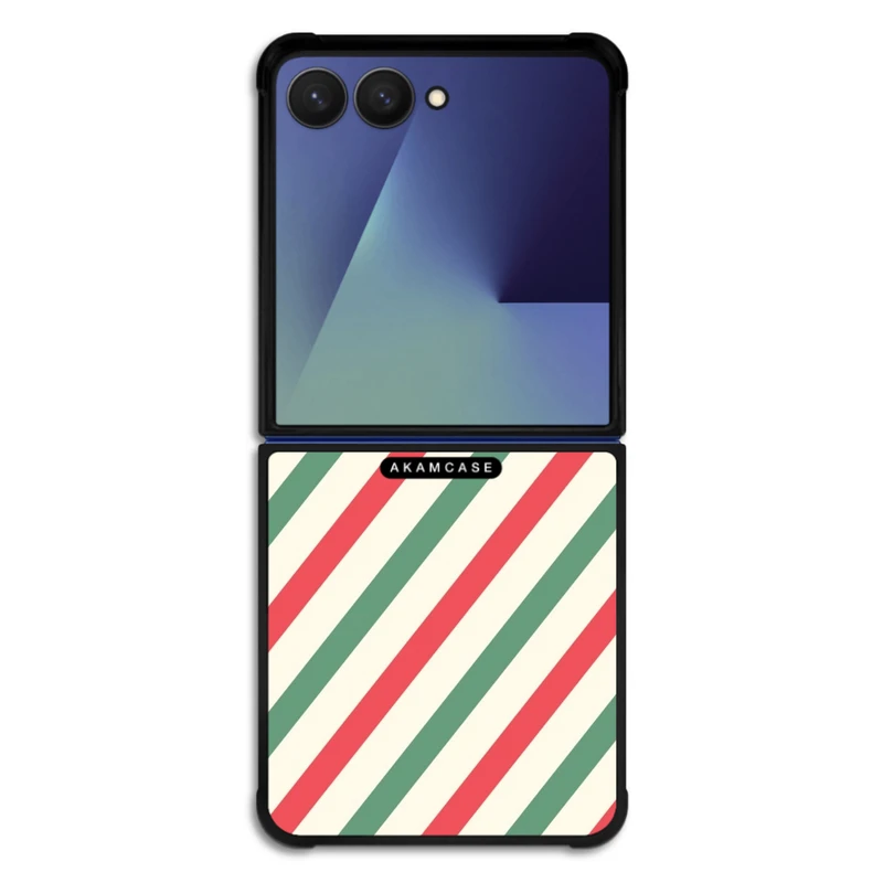 کاور آکام مدل AMC-WSGZFLIP7-CHRISTMAS-25 مناسب برای گوشی موبایل سامسونگ Galaxy Z Flip 7