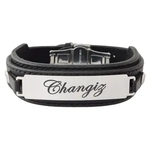 دستبند مردانه ترمه ۱ مدل چنگیز کد Sam 540