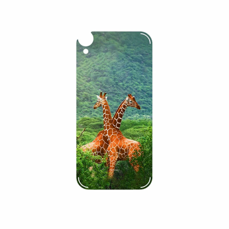 برچسب پوششی ماهوت مدل Giraffe مناسب برای گوشی موبایل اچ تی سی Desire 820