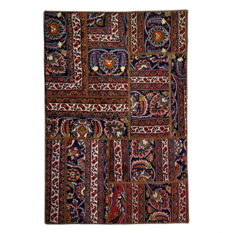 کلاژ فرش دستباف 1.5 متری کد NKP.RJ37