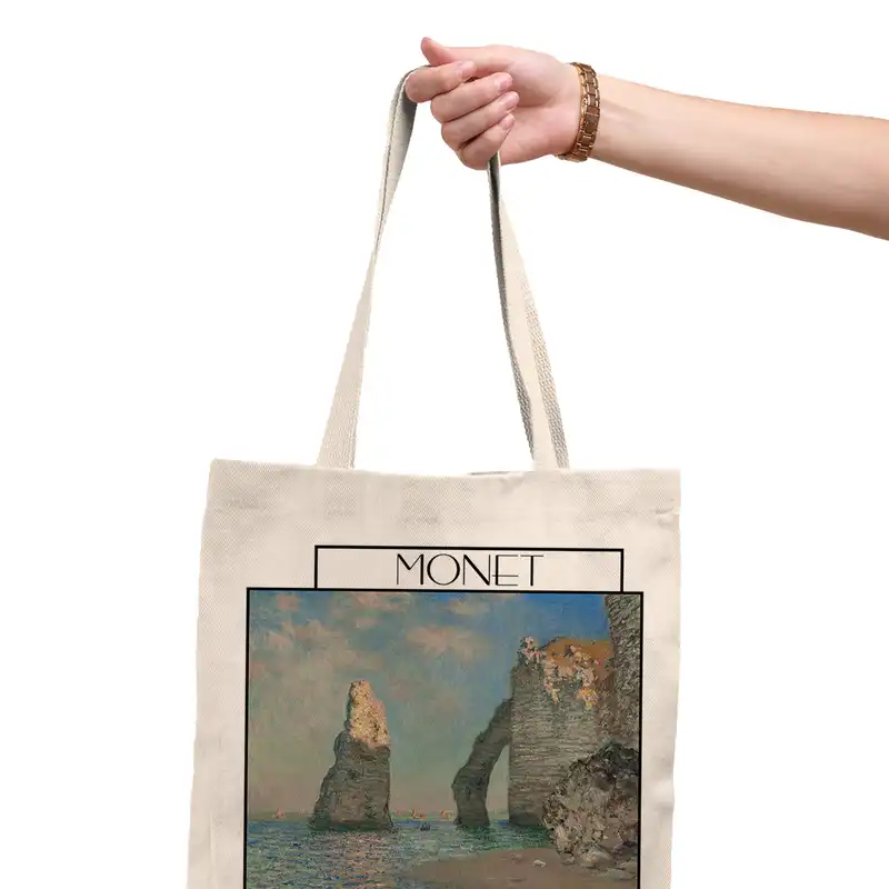 ساک خرید ترمه طراحان ایده مدل صخره اترتات از مونه کد 0205 - S