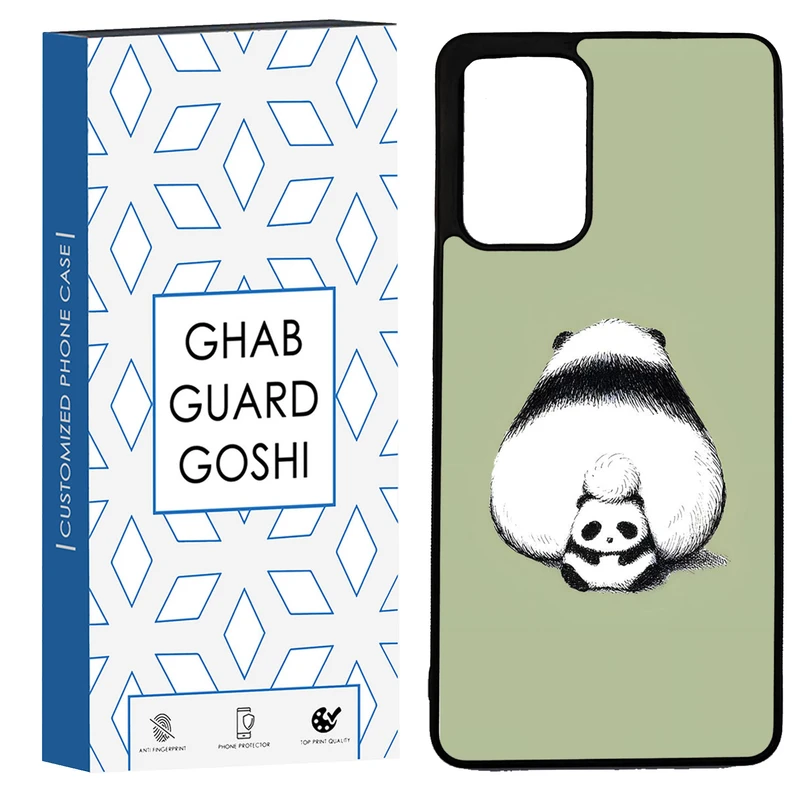 کاور قاب گارد گوشی طرح پاندا کد TPU-008 مناسب برای گوشی موبایل سامسونگ Galaxy A72