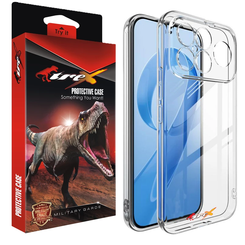 کاور تی رکس مدل Crystal مناسب برای گوشی موبایل شیائومی Poco F8 Ultra / Redmi K90 Pro Max