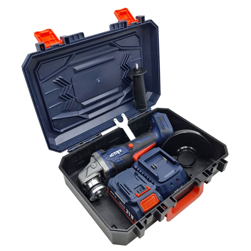 مینی فرز شارژی براشلس 115 میلی متر 21 ولت اکتیو مدل AC_7828CH