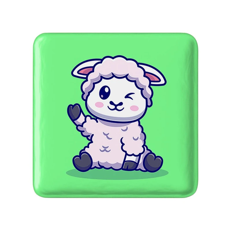 مگنت خندالو مدل  حیوانات بامزه گوسفند کد 25441