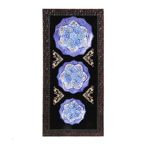 بشقاب میناکاری هنرلوکس مدل z3